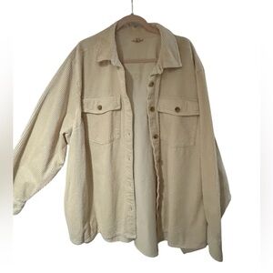 NWT a.n.a Brand Corduroy Shirt Jacket